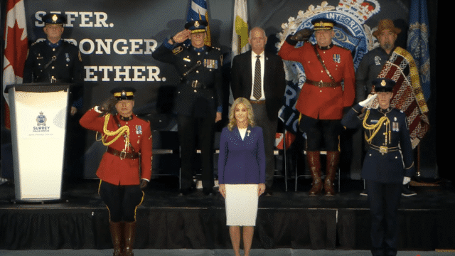 Surrey Police Service Leadership Transition Ceremony