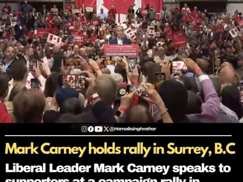 Surrey Hosts Carney Campaign Rally