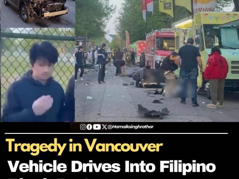Multiple Dead After Vehicle Drives Into Filipino Block Party in South Vancouver