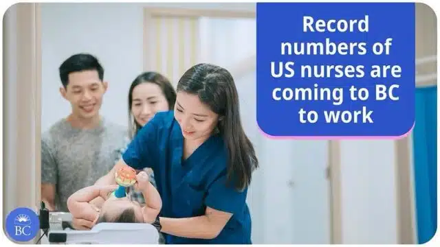 Streamlined Process Cuts Wait Times, Brings More U.S. Nurses to B.C.