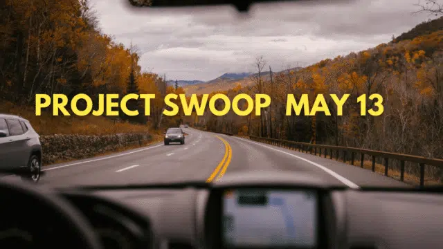 Police Crack Down on Speeding with “Project Swoop” on May 13