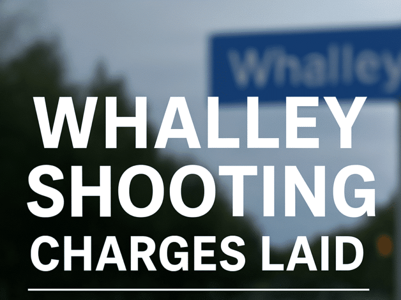 Charges Laid in Whalley Shooting