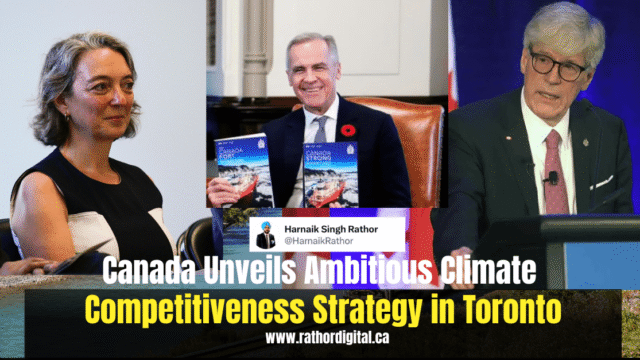 Canada Unveils Ambitious Climate Competitiveness Strategy in Toronto