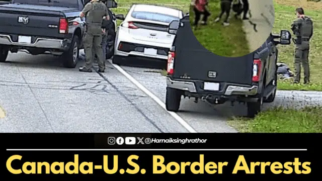 Four Arrested After Illegal U.S.-Canada Border Crossing in Abbotsford