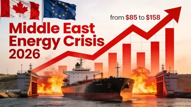Canada, EU Scramble on Oil Crisis as Hormuz Stays Shut Amid Iran War