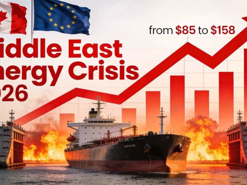 Canada, EU Scramble on Oil Crisis as Hormuz Stays Shut Amid Iran War
