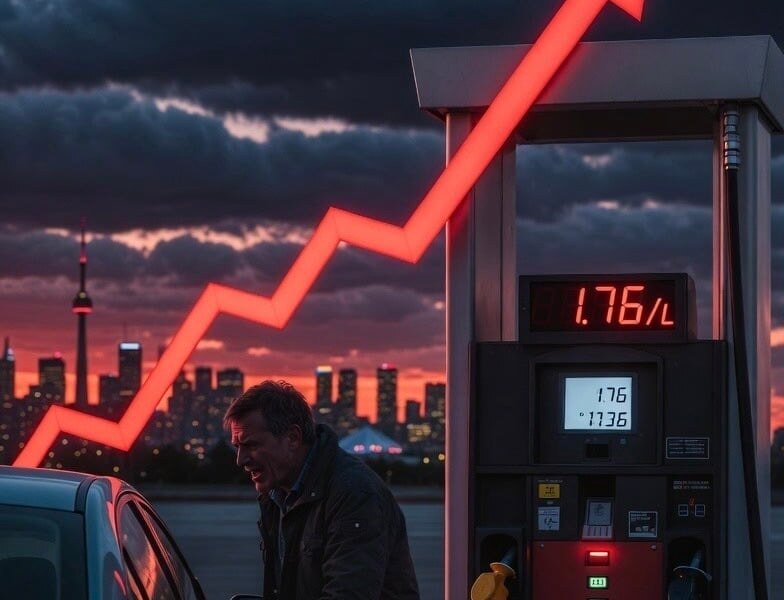 Canada Gas Prices Hit $1.76/L: Surge Threatens Wallets
