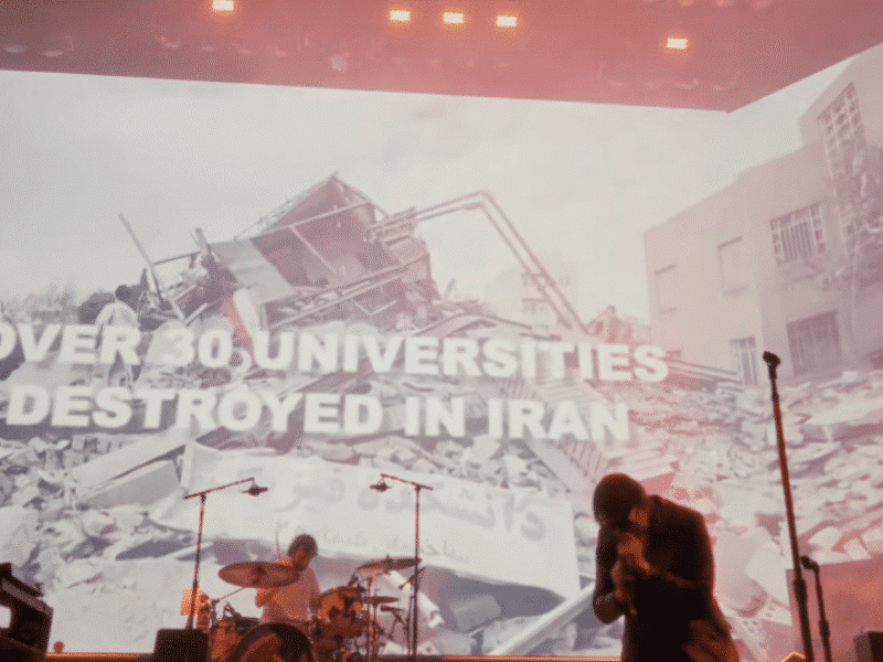 The Strokes End Coachella Set With Video Highlighting Iran, Gaza Bombings