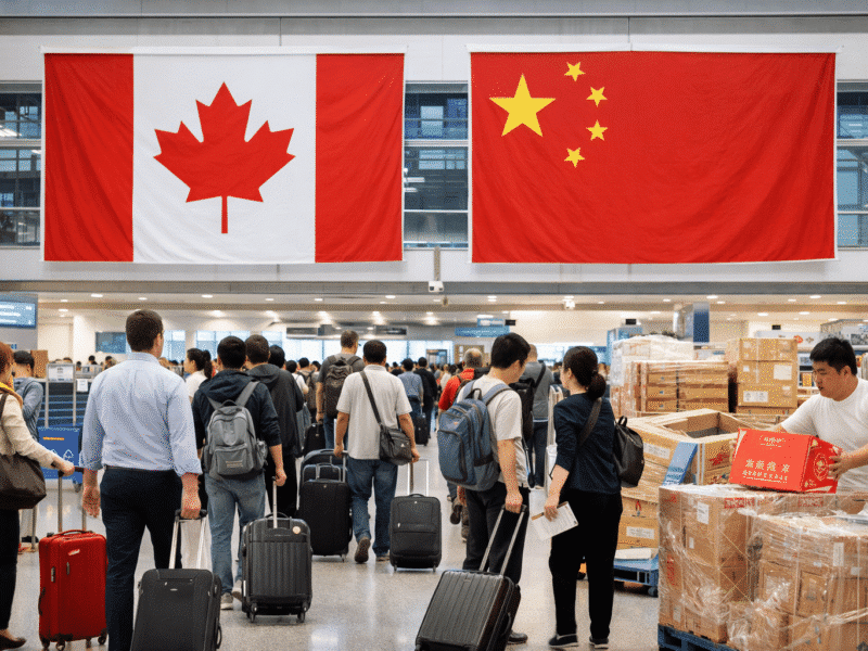 Canada increases flights between Canada and China in new air transport move