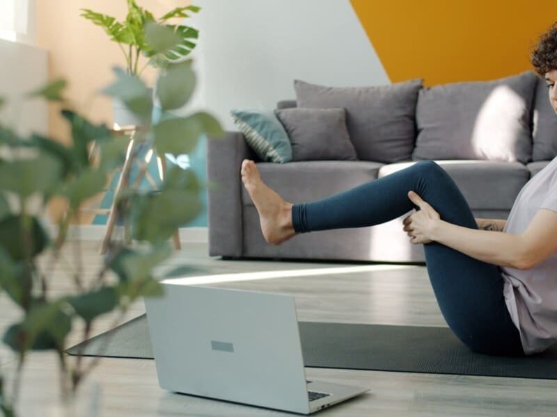 Turn Your Couch Into A Mini Gym With These 8 Simple Exercises
