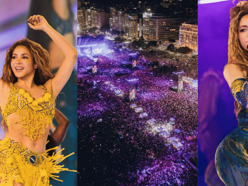 Shakira Creates History With 2 Million-Strong Crowd With Free Concert At Copacabana Beach