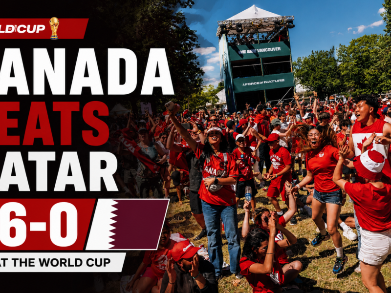 Canada Beats Qatar 6–0 at the World Cup