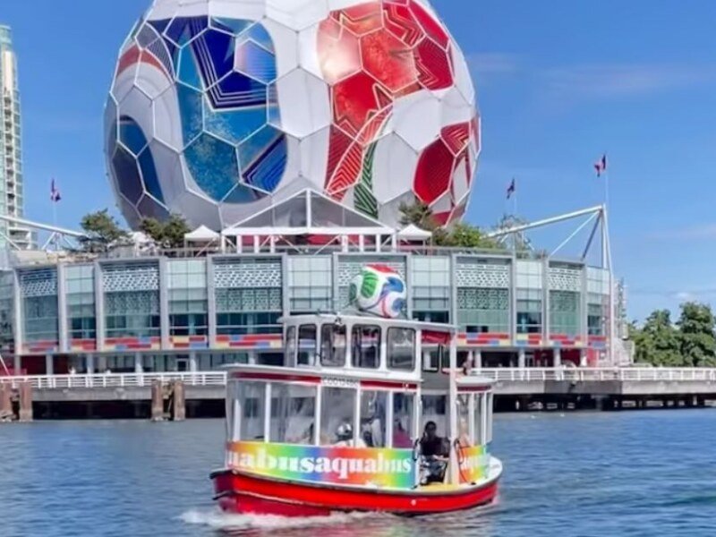 Floating Footballs: Vancouver’s Miniature Ferries Join the FIFA World Cup Fever