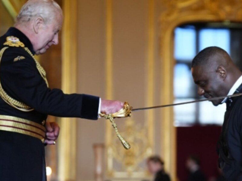 Idris Elba Receives Knighthood from King Charles for His Work Supporting Young People