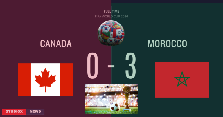 Canada Falls 0–3 to Morocco at the World Cup