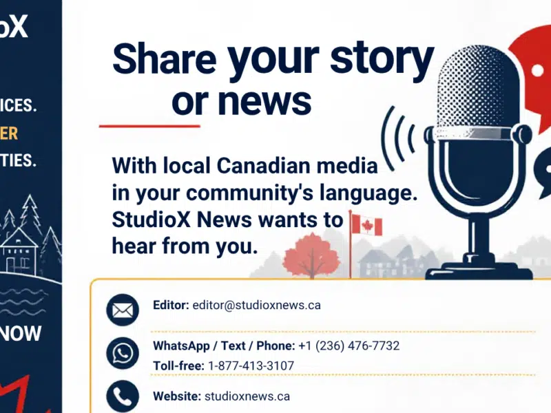 StudioX News Invites Communities Across Canada to Share Their Stories in Their Language