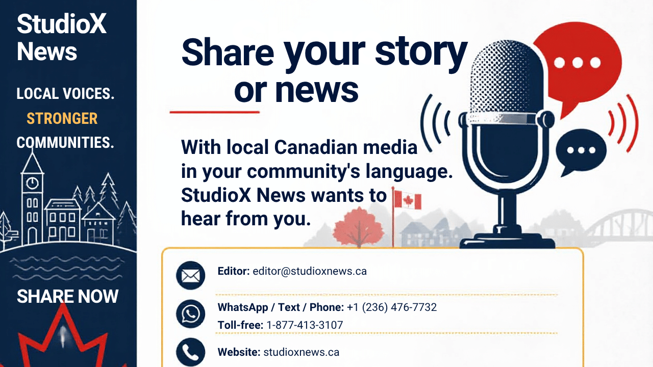 StudioX News invites communities across Canada to share stories in their language