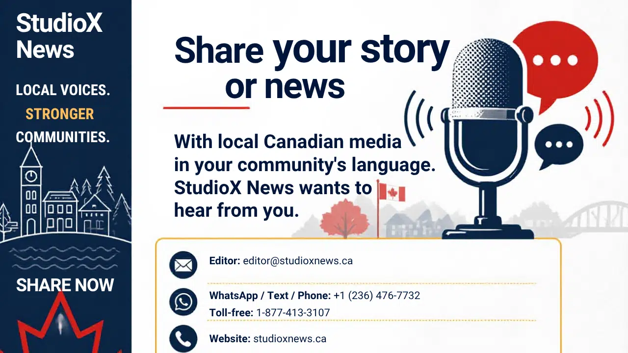 StudioX News invites communities across Canada to share stories in their language