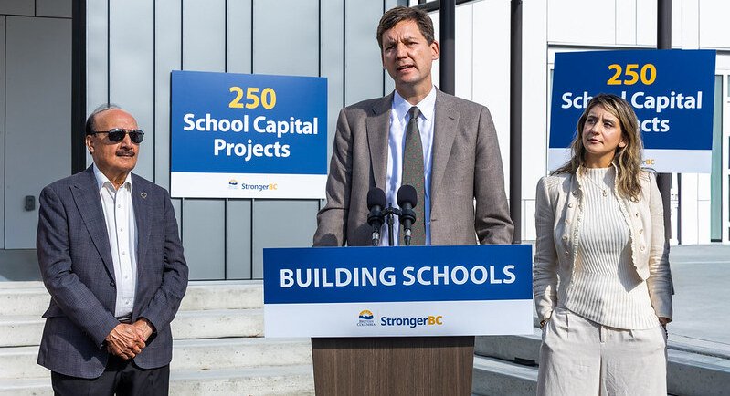 B.C. Marks 250 School Capital Projects Since 2017 as 23 New and Improved Schools Open This September