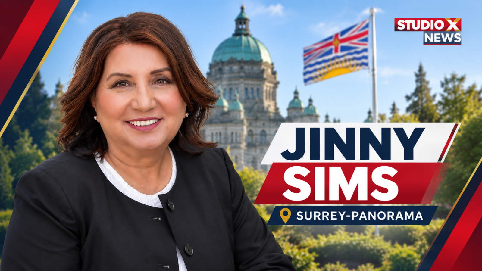 Jinny Sims, BC NDP candidate for Surrey-Panorama in the 2026 B.C. election