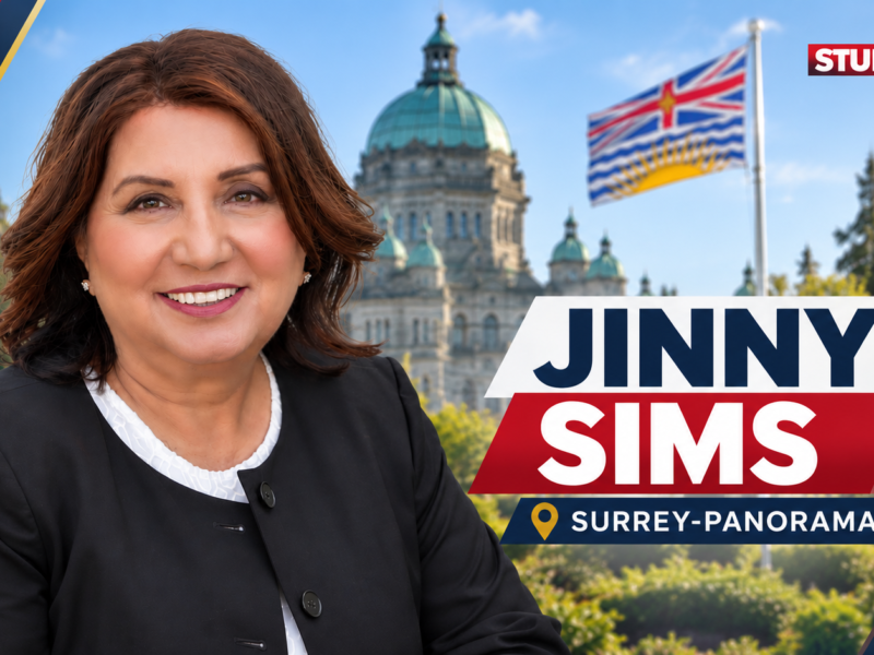 BC NDP announces Jinny Sims as candidate for Surrey-Panorama