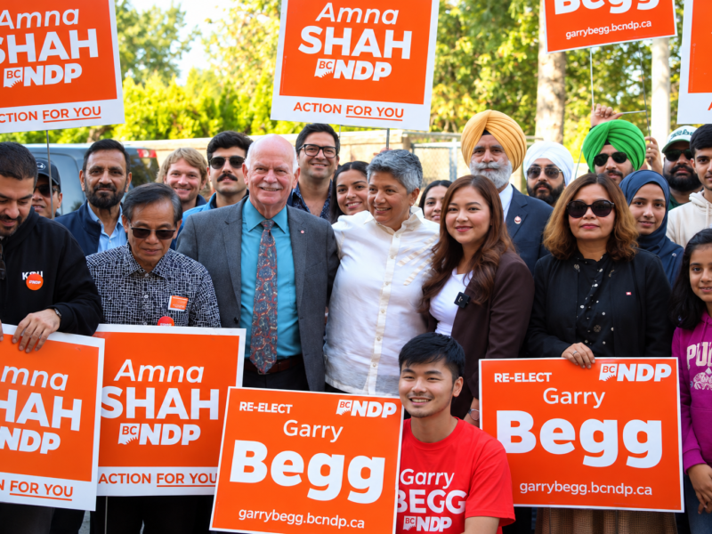 BC NDP Campaign Office Opens in Surrey as Garry Begg and Amna Shah Begin 2026 Election Push