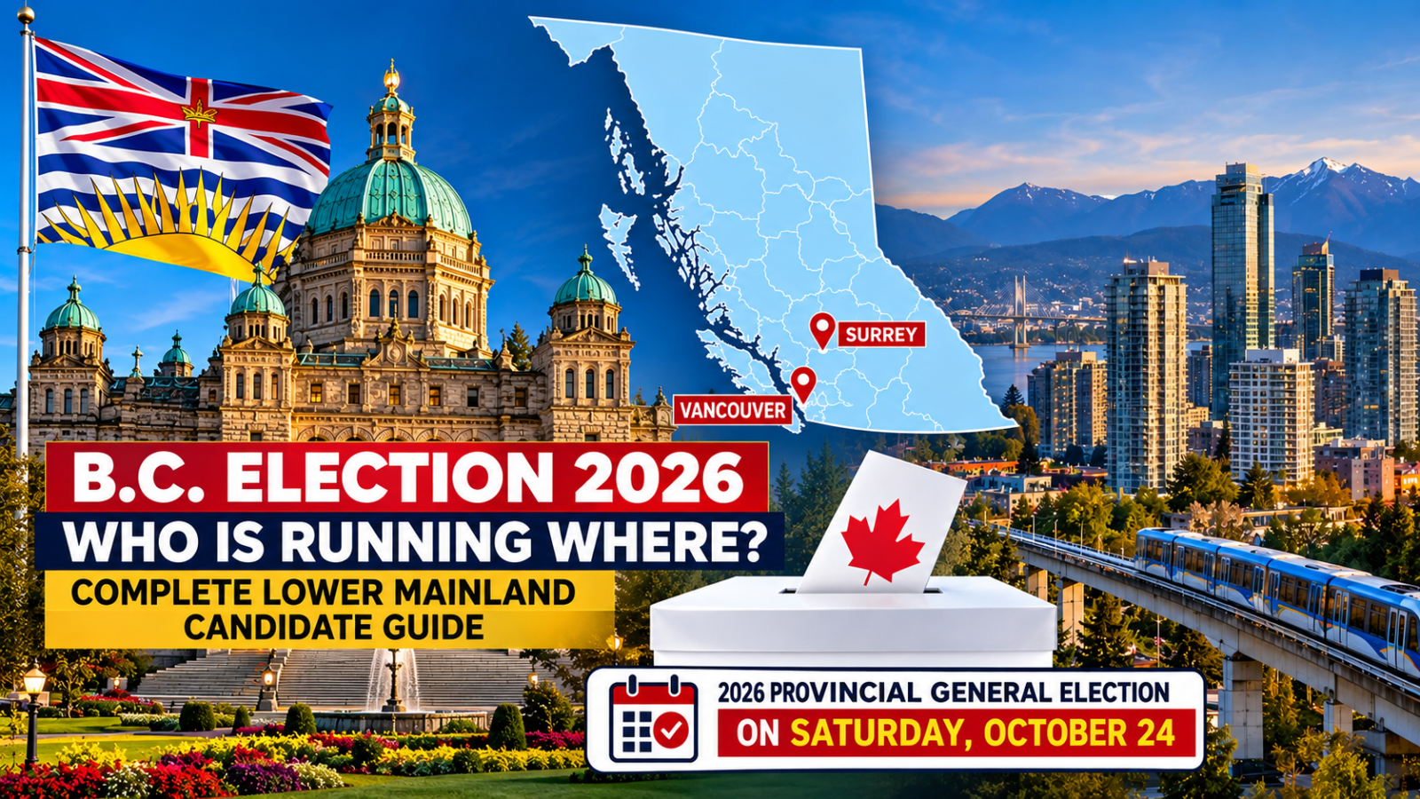 B.C. Election 2026 Lower Mainland candidate guide