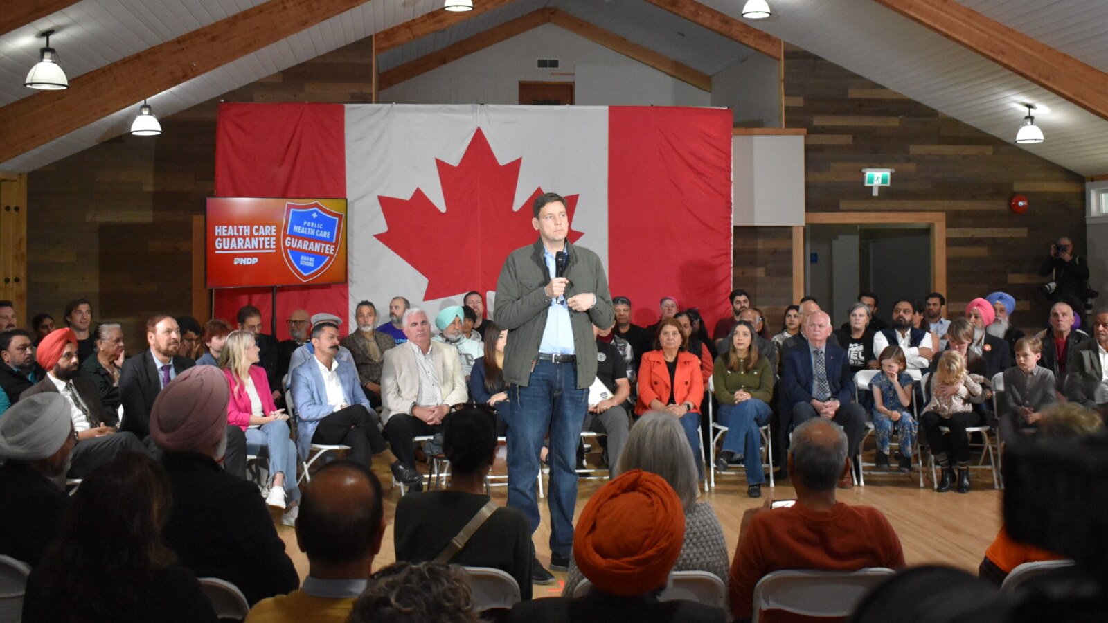 David Eby speaks about proposed public health-care protections in British Columbia.