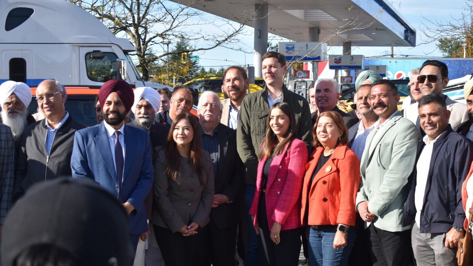 BC NDP Leader David Eby announces transit and affordability proposals in Surrey, including Bus Rapid Transit funding, free transit passes for low-income seniors and a gas-price reduction plan.