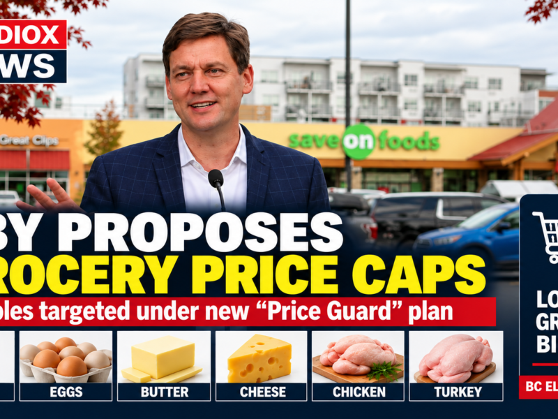 Eby proposes grocery price caps, competition measures ahead of B.C. election