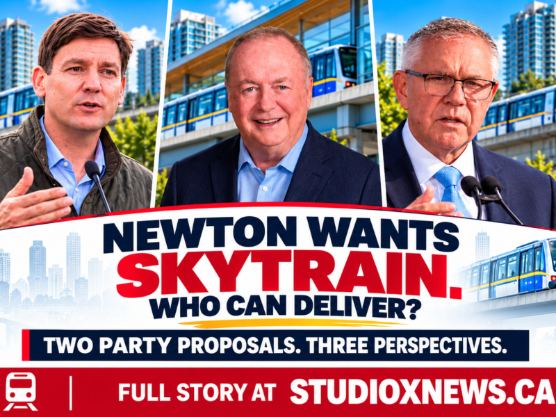 Newton Wants SkyTrain. Who Can Deliver? Surrey’s Transit Ambition Faces a Political Test