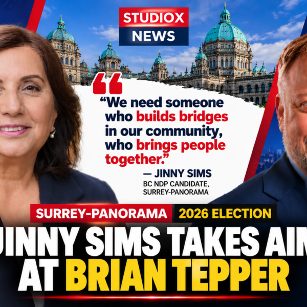 Jinny Sims makes case for return to Victoria, pledges to be a strong voice for Surrey-Panorama