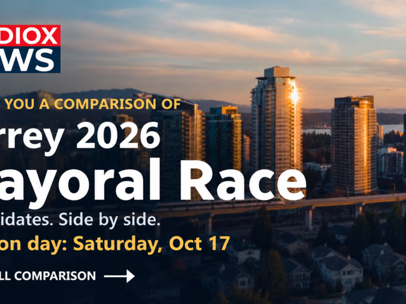 Surrey Mayoral Election 2026: All Seven Candidates’ Platforms Compared