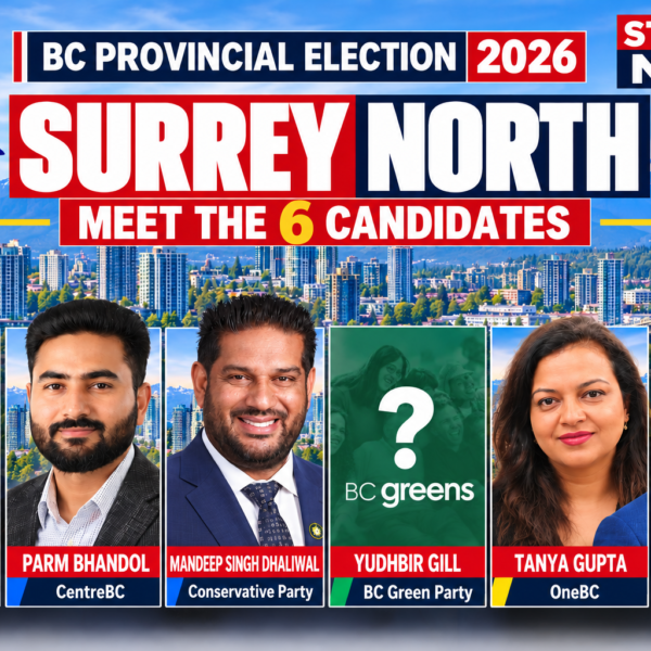 Surrey North BC Election 2026: Meet the Six Candidates Running for MLA