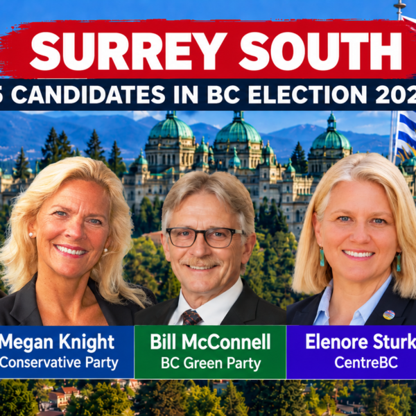 Surrey South election 2026: Meet the five candidates running for MLA