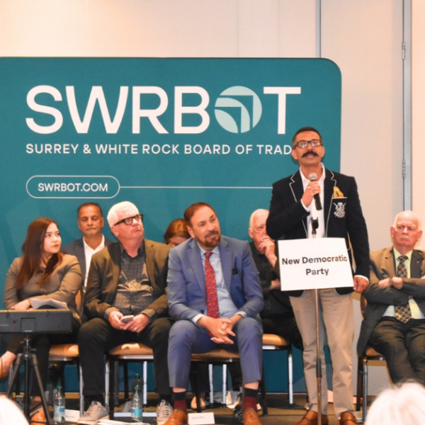 BC NDP outlines Surrey plan at Board of Trade candidates’ debate