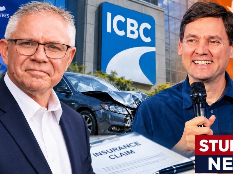 Doerkson promises to replace B.C. no-fault ICBC system as NDP warns of higher insurance costs