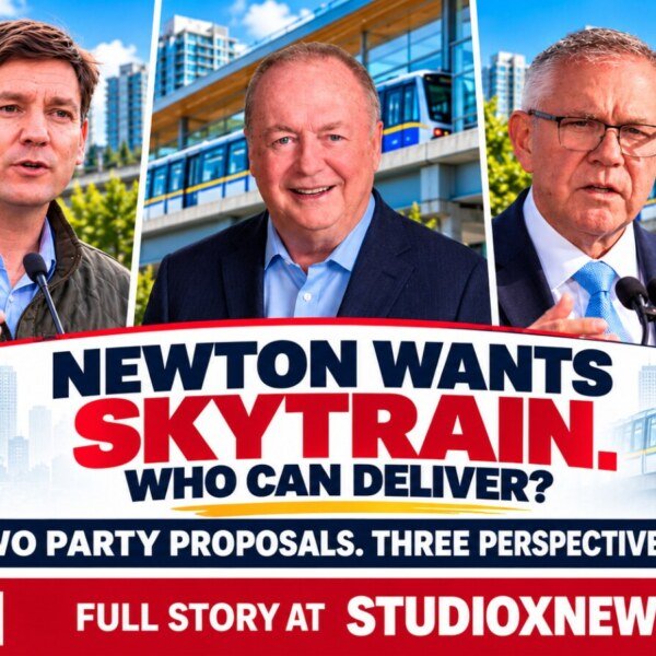 Newton Wants SkyTrain. Who Can Deliver? Surrey’s Transit Ambition Faces a Political Test
