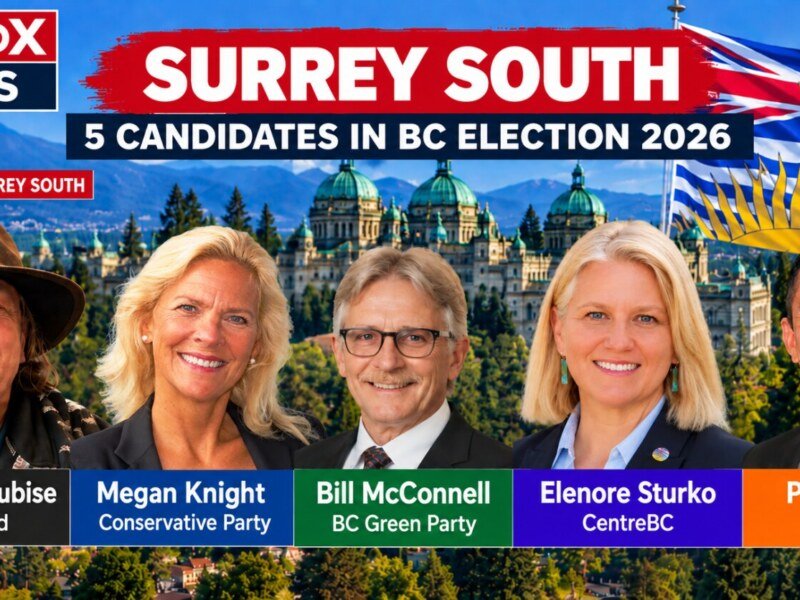 Surrey South election 2026: Meet the five candidates running for MLA